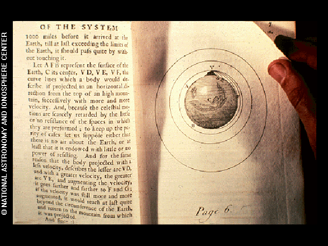 Page of book (Newton, System of the World)