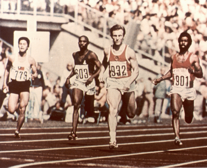 Sprinters (Valeri Borzov of the U.S.S.R. in lead)